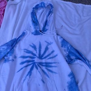 comfy tie-dye hoodie